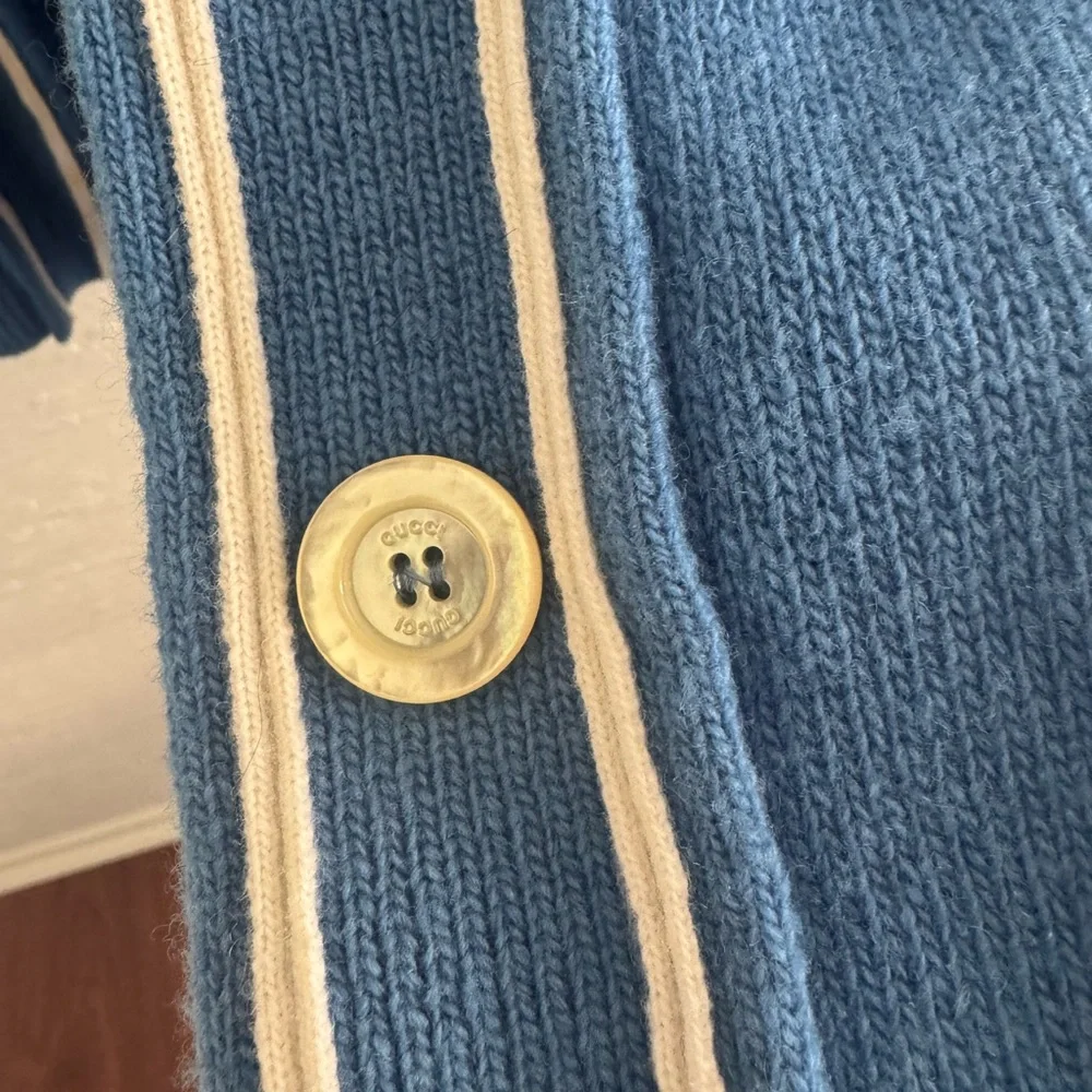 Gucci x MLB. Yankees authentic cardigan sweater. - Picture 3 of 9